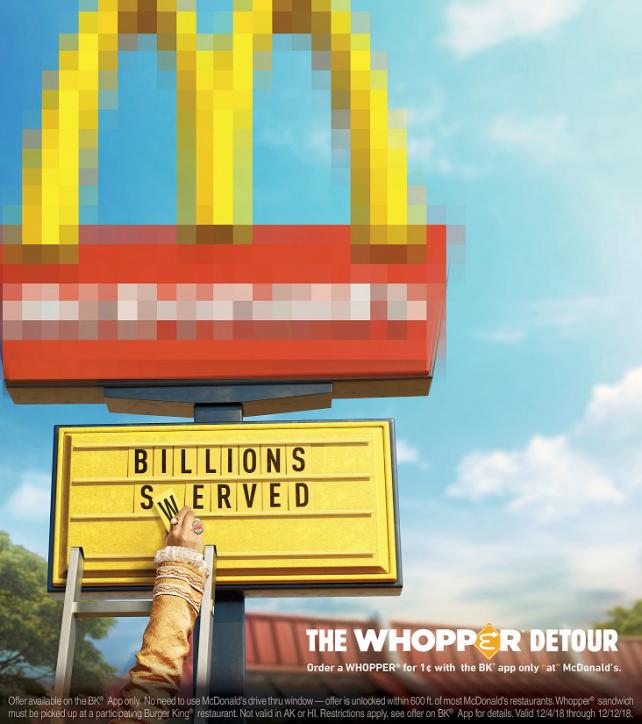 Burger King Whopper Detour